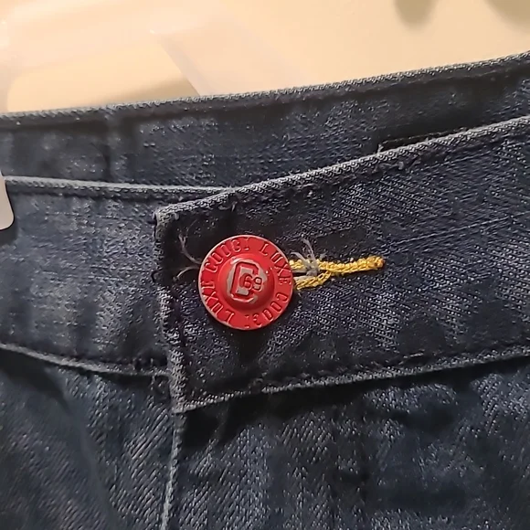 Vtg Y2K Coogi 1969 Baggy Hip-Hop Embroidered Jeans Size 42x34 - Picture 12 of 14